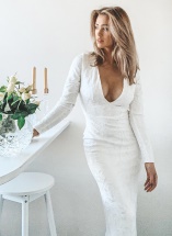 Beautiful long sleeved bridal dresses