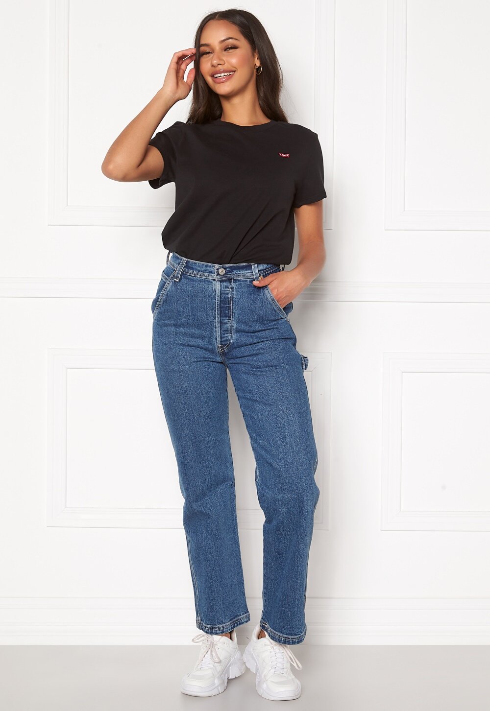 nine to five ribcage utility jeans