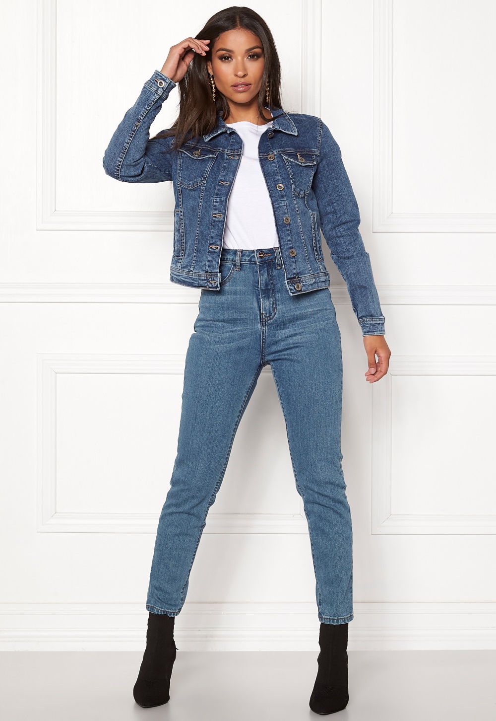 only tia denim jacket