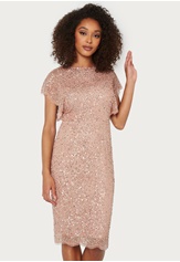 scallop-sequin-midi-dress-rose-gold