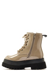 Bianco Gas Laced Up Boot