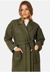 BUBBLEROOM Alemah Oversized Wool Blend Coat