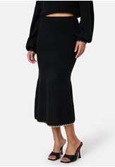 BUBBLEROOM Contrast Edge Knitted Skirt