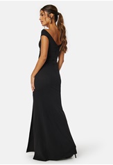 Bubbleroom Occasion Belle Twist Off Shoulder Gown