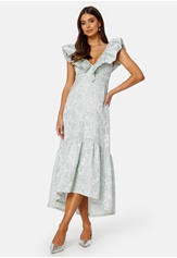 BUBBLEROOM Summer Luxe Flounce Midi Dress