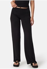 BUBBLEROOM Fold Over Wide Trousers
