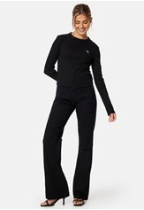 Calvin Klein Jeans Woven Label Rib Long Sleeve