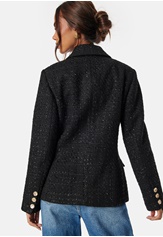 Chiara Forthi Double Breasted Bouclé Blazer