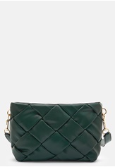 Guess Zaina Flap Shoulder Bag - Forest