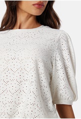 Happy Holly Broderie Anglaise Top