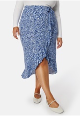 Happy Holly Selima frill wrap skirt