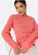 Object Collectors Item Liva L/S O-Neck Knit Pullover