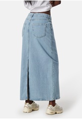 Object Collectors Item Objellen Mid Waist long denim skirt
