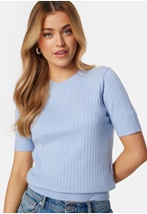 objnoelle-s-s-knit-t-shirt-sky-blue