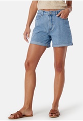 ONLY Onlvega HW Mom Dnm Shorts