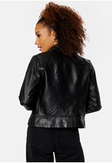 Pieces Susse Leather Jacket