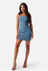 VERO MODA Vmzoie Sl Short Denim Dress