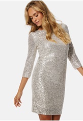 VILA Sparkling 3/4 O-Neck Dress