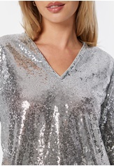 VILA Visala S/S Sequins Top