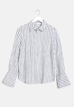 BUBBLEROOM CC Linen striped shirt Striped bubbleroom.no