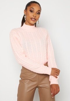 BUBBLEROOM Lively knitted sweater Light pink bubbleroom.no