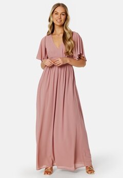 Bubbleroom Occasion Isobel gown Dusty pink bubbleroom.no