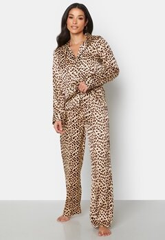 BUBBLEROOM Steph pyjama  shirt set Leopard bubbleroom.no