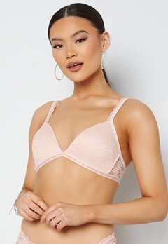 Calvin Klein Light Lined Triangle TJQ BARELY PINK bubbleroom.no