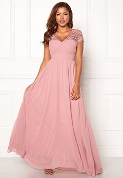 Chiara Forthi Leighann Gown Pink bubbleroom.no
