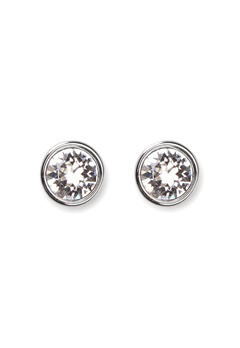 Dyrberg/Kern Noble Crystal Earrings Silver bubbleroom.no