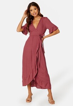 Happy Holly Emmie maxi dress Old rose bubbleroom.no