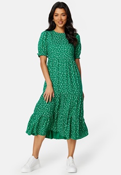 Happy Holly Tris dress Green / Patterned bubbleroom.no