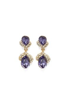 LILY AND ROSE Petite Grace Earrings Tanzanite
 bubbleroom.no