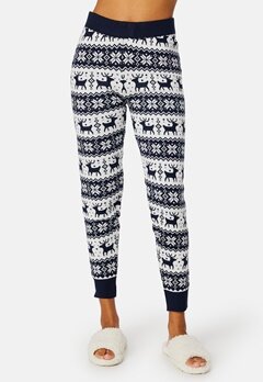 ONLY Xmas Comfy Snowflake Pant Night Sky Pattern:W.
 bubbleroom.no