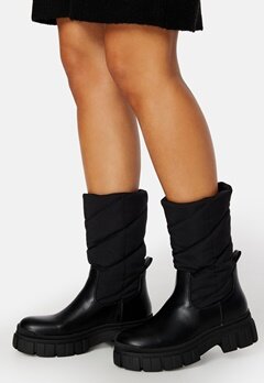 Pieces Julie Padded Boot Black
 bubbleroom.no