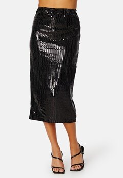 SELECTED FEMME Sandy Midi Skirt Black
 bubbleroom.no