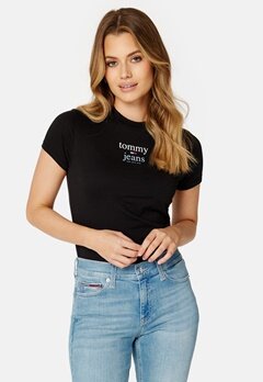 TOMMY JEANS Baby Essential Logo Tee BDS Black
 bubbleroom.no