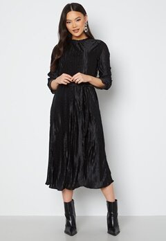 VILA Mari High-Neck Midi Dress Black bubbleroom.no