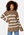 BUBBLEROOM Remy striped sweater Nougat / Striped bubbleroom.no