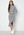 Calvin Klein Jeans Micro Branding Roll Neck Dress P3E Grey Heather bubbleroom.no