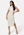 Calvin Klein Jeans Tab Rib Mock Neck Long Dress ACF Eggshell
 bubbleroom.no