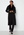 Chiara Forthi Ivy long knittted coat Black bubbleroom.no
