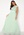 Chiara Forthi Viviere Sparkling Gown Light green bubbleroom.no