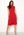 VILA Ellery S/L Dress Racing Red bubbleroom.no