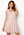 VILA Frej 2/4 Short Dress Peach Blush bubbleroom.no