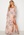 Goddiva Floral Long Sleeve Maxi Dress Blush bubbleroom.no