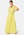 Goddiva Flutter Chiffon Maxi Dress Soft Lemon
 bubbleroom.no