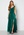 Goddiva Glitter Wrap Maxi Dress Emerald bubbleroom.no