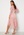 Goddiva Lace High Low Midi Dress Blush bubbleroom.no