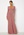 Goddiva Long Sleeve Glitter Maxi Dress Rose bubbleroom.no